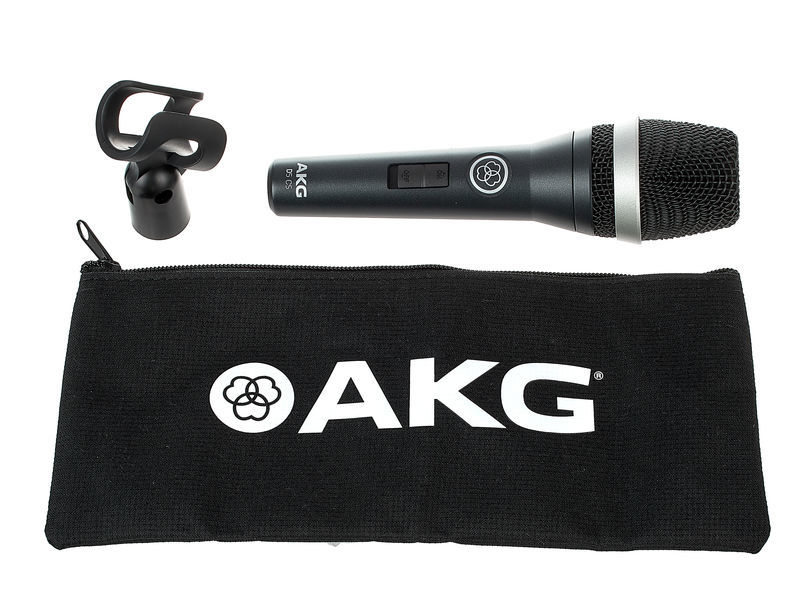 AKG D5 Dynamic Vocal Microphone - Professional Handheld Mic For Live Performance & Studio
