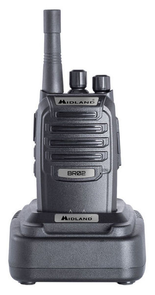 Midland BR02 PRO Pack 6 radios Walkie-Talkies Black
