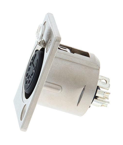 Neutrik NC5FX-BAG Female 5 Pin XLR Line Connector With Silver Plated Contacts 
