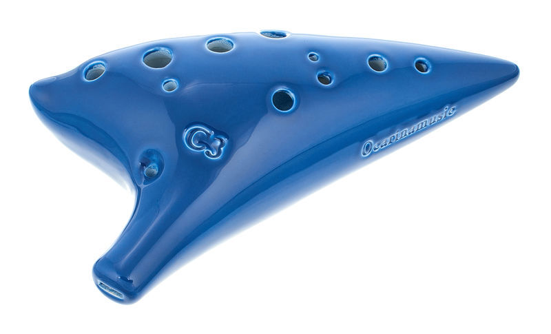12 Hole Sweet Potato Ocarina - Alto C Ceramic Instrument For Beginners