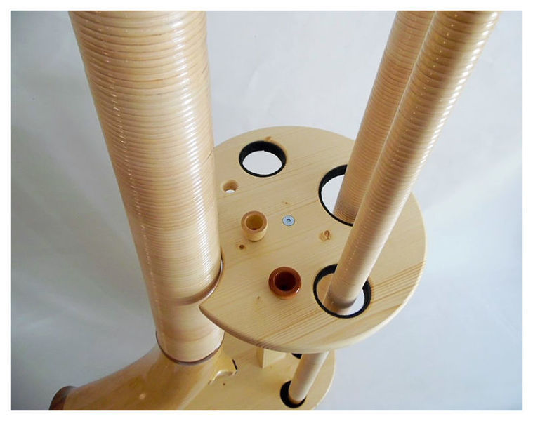 Thomann Alphorn Stand Wood Nature iMuso