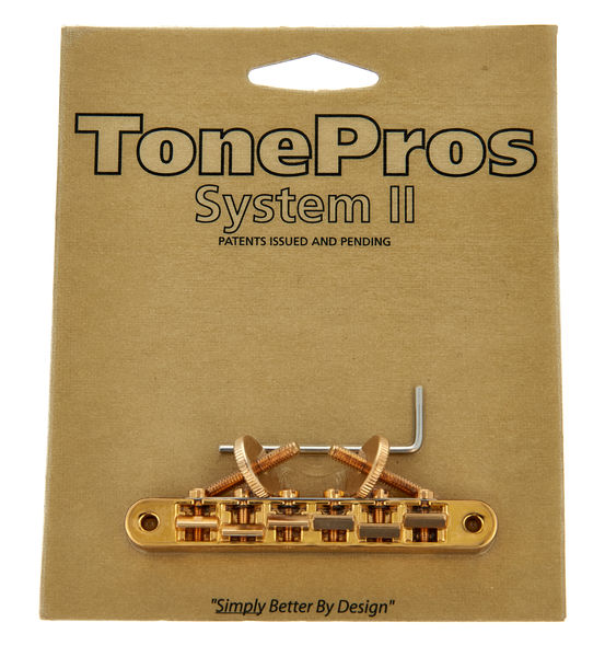 ギター用テールピース TonePros T1ZSA-G Standard Aluminum Tailpiece 